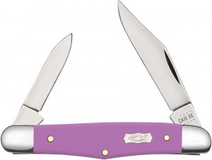 Case Cutlery Lilac Synthetic Smooth Half Whittler pocket knife 39164 