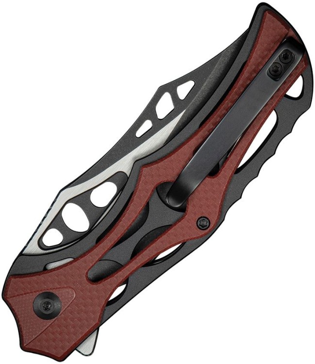 Taschenmesser CIVIVI Biophase Nitro-V | Black Aluminum | G10 Burgundy Taschenmesser CIVIVI Biophase Nitro-V | Black Aluminum | G10 Burgundy