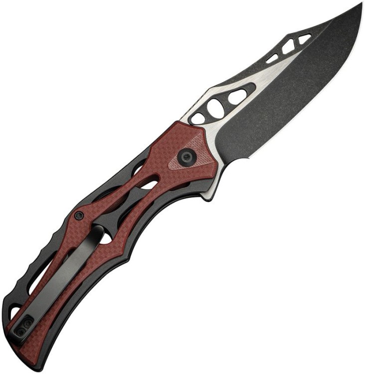 Taschenmesser CIVIVI Biophase Nitro-V | Black Aluminum | G10 Burgundy Taschenmesser CIVIVI Biophase Nitro-V | Black Aluminum | G10 Burgundy