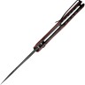 Taschenmesser CIVIVI Biophase Nitro-V | Black Aluminum | G10 Burgundy