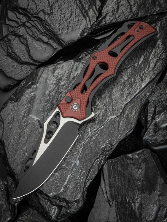 Taschenmesser CIVIVI Biophase Nitro-V | Black Aluminum | G10 Burgundy Taschenmesser CIVIVI Biophase Nitro-V | Black Aluminum | G10 Burgundy