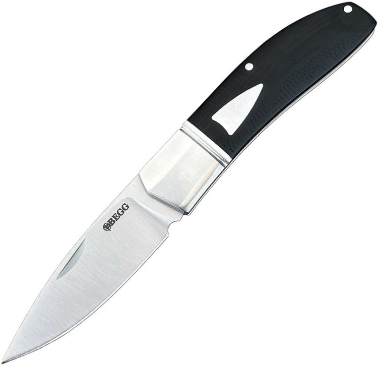 Складной нож Begg Knives Slip Joint Black G10