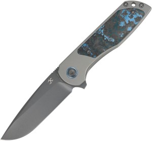 Kansept Knives Ptarmigan Framelock Arctic | CPM S35VN | Titanium / Storm carbon