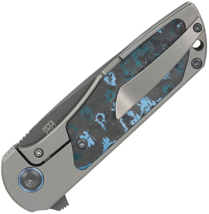 Kansept Knives Ptarmigan Framelock Arctic | CPM S35VN | Titanium / Storm carbon