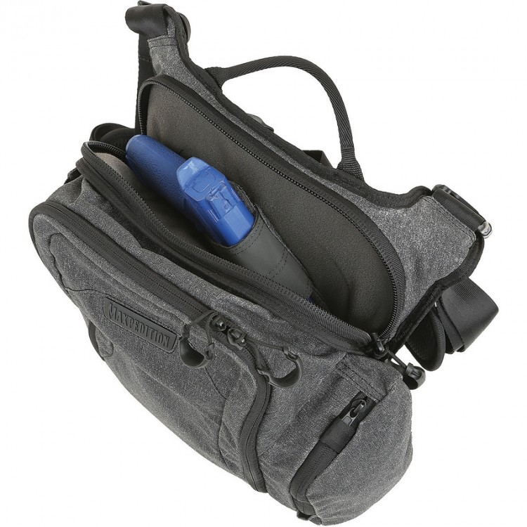 Плечевая сумка Maxpedition Entity Crossbody Bag Small charcoal NTTCBSCH Плечевая сумка Maxpedition Entity Crossbody Bag Small charcoal NTTCBSCH