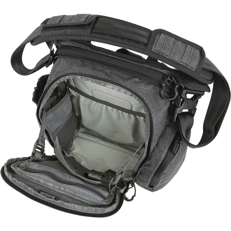 Плечевая сумка Maxpedition Entity Crossbody Bag Small charcoal NTTCBSCH Плечевая сумка Maxpedition Entity Crossbody Bag Small charcoal NTTCBSCH