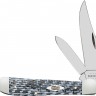 Cuchillo Case Cutlery Stockman White/Black CF folding knife 38930