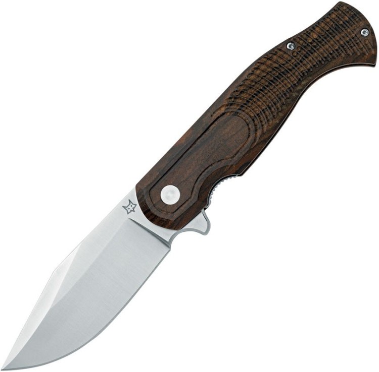 Fox Knives East Wood Tiger Ziricote