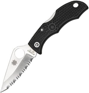 Cuchillo plegable | Navajas  Spyderco Ladybug 3 Lockback | Serrated