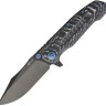Cuchillo Cuchillo plegable | Navajas Reate Knives 9DV2 | Storm Fat CF | CPM-154 