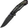 Cuchillo Cuchillo plegable | Navajas Kizer Cutlery Feweed | Titanium & 80s Camo Carbon | S45VN 
