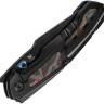 Cuchillo Cuchillo plegable | Navajas Kizer Cutlery Feweed | Titanium & 80s Camo Carbon | S45VN 