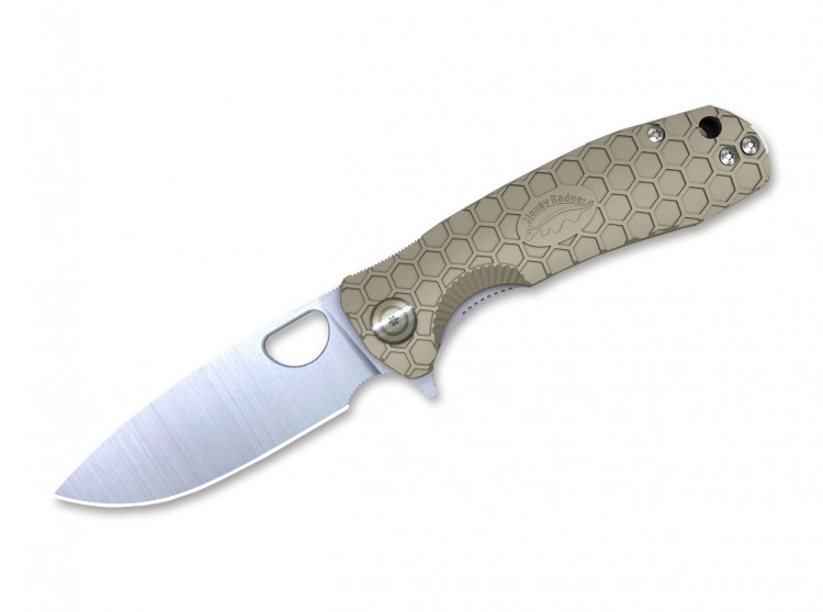 Складной нож Honey Badger Flipper Small folding knife, tan