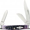 Case Cutlery Purple Bone Standard Jig Medium Stockman pocket knife 31622