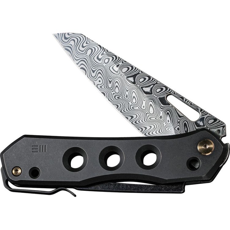 Taschenmesser We Knife Vision R Superlock,Damascus