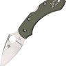 Cuchillo Cuchillo plegable | Navajas Spyderco Dragonfly | G10 Foliage Green 