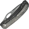 Складной нож WE Knife Inmate 20CV | Titanium Polished Gray Satin Raindrops