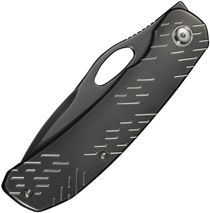 Taschenmesser WE Knife Inmate 20CV | Titanium Polished Gray Satin Raindrops Taschenmesser WE Knife Inmate 20CV | Titanium Polished Gray Satin Raindrops