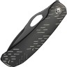 Складной нож WE Knife Inmate 20CV | Titanium Polished Gray Satin Raindrops