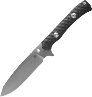 Spyderco Skoli | Black G10