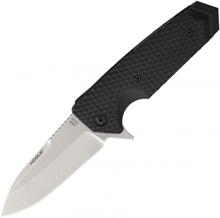 Складной нож Hogue EX-02 Linerlock folding knife stonewash