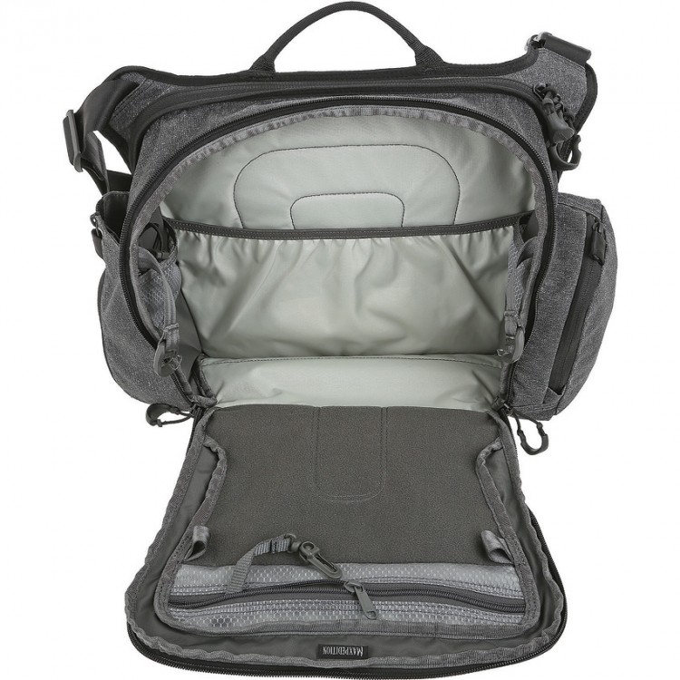 Maxpedition Entity Crossbody Bag Large shoulder bag charcoal NTTCBLCH
