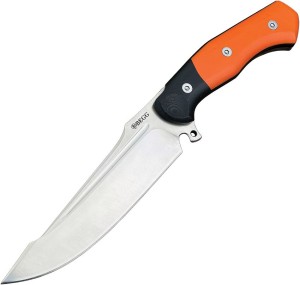 Feststehendes Messer Todd Begg Alligator Fixed Blade,Orange