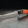Feststehendes Messer Begg Alligator Fixed Blade,Orange
