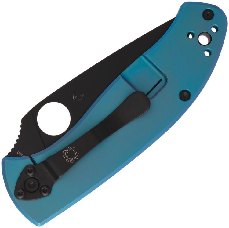 Spyderco Tenacious R.I.L. Titanium, Blue Spyderco Tenacious R.I.L. Titanium, Blue