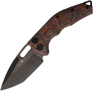 Складной нож Heretic Knives Auto Medusa | Red | MagnaCut