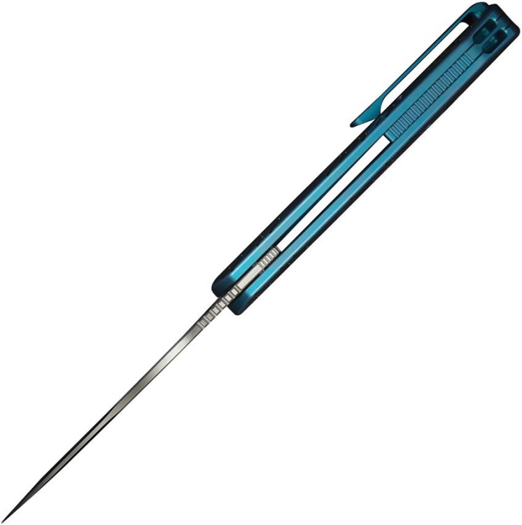 Taschenmesser WE Knife Inmate 20CV | Titanium Blue Golden Raindrops Taschenmesser WE Knife Inmate 20CV | Titanium Blue Golden Raindrops