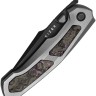 Cuchillo Cuchillo plegable | Navajas Kizer Cutlery Feweed | Titanium & Purple Haze Fat | CPM S35VN