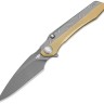 Bestech Knives Wet Nelly | MagnaCut | Titanium Gray and bronze Bestech Knives Wet Nelly | MagnaCut | Titanium Gray and bronze