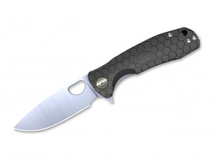 Honey Badger Flipper Small D2  folding knife, black