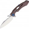 Складной нож Rike Knives M3 Framelock folding knife brown
