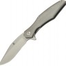 Cuchillo Kizer Cutlery Trifecta Framelock folding knife gray