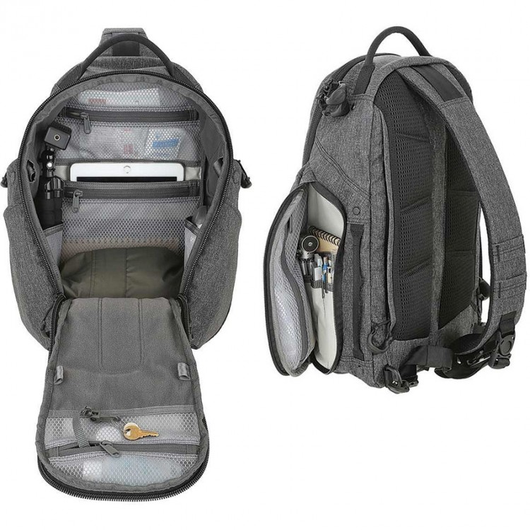Рюкзак Maxpedition Entity 16 CCW-Enabled EDC Sling Pack, charcoal NTTSL16CH Рюкзак Maxpedition Entity 16 CCW-Enabled EDC Sling Pack, charcoal NTTSL16CH
