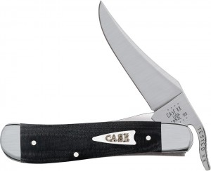 Case Cutlery Black Micarta Smooth RussLock pocket knife 27734 