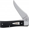 Cuchillo Case Cutlery Black Micarta Smooth RussLock pocket knife 27734 