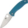 Taschenmesser Spyderco Tenacious R.I.L. Titanium, Blue