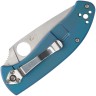 Складной нож Spyderco Tenacious R.I.L. Titanium, Blue