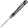 Cuchillo Cuchillo plegable | Navajas We Knife High-Fin Framelock Damasteel