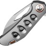 Kizer Cutlery Hawk | Linerlock Gray | Titanium