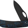 Складной нож WE Knife Inmate 20CV | Titanium Black & Blue Raindrops