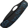Складной нож WE Knife Inmate 20CV | Titanium Black & Blue Raindrops