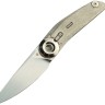 Taschenmesser Reate Knives VK Tron Detent Action Crystal | M390 | Titanium
