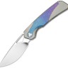 Kizer Cutlery Topsail | Crystal Titanium | S45VN 
