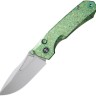 Taschenmesser REMETTE Rhino | Titanium Green | M390 Taschenmesser REMETTE Rhino | Titanium Green | M390