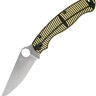 Taschenmesser Spyderco Military 2 Salt MagnaCut Yellow & Black G10