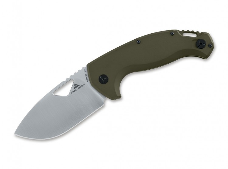 Складной нож Fox El Capitan Aluminum olive drab SK-02OD
